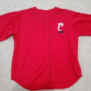 Cincinnati Bearcats baseball jersey